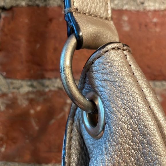 Banana Republic Metallic Leather Bag - Picture 8 of 9